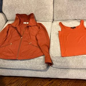 Chio Jacket and Karen Kane Shell